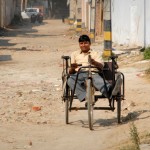 Here’s an example of a trike in action, which is similar to the ones used to sell roadside products. The trikes empower patients by providing an opportunity to increase their financial independence. The trikes were purchased with the help of Family of Disabled (http://familyofdisabled.org/), a partner organization located in Delhi.